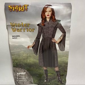 Spirit Halloween Winter Warrier L Halloween Costume
